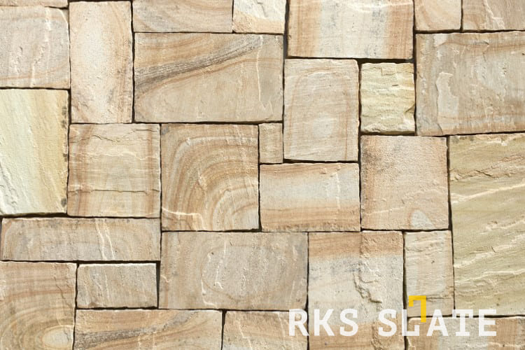 Фасадный камень RKS SLATE Mint Fossils Sandstone Castle