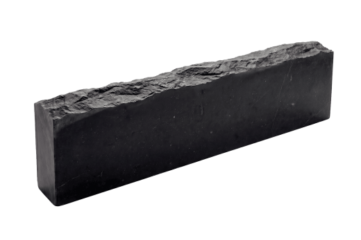 Черный Бордюр (поребрик) из камня, Belgian Black, колотый, 50х1000 мм из натурального камня известняк
