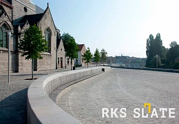 Брусчатка RKS Slate Belgian Grey 100х100 мм