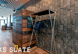 Сланец RKS SLATE Black Mushroom 400x200 мм
